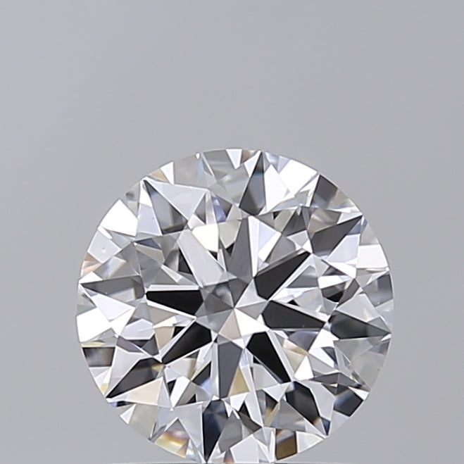 1.52 Carat Round Shaped, Ideal Cut, D Color, VVS2 Clarity, IGI Certified Lab Grown Diamond
