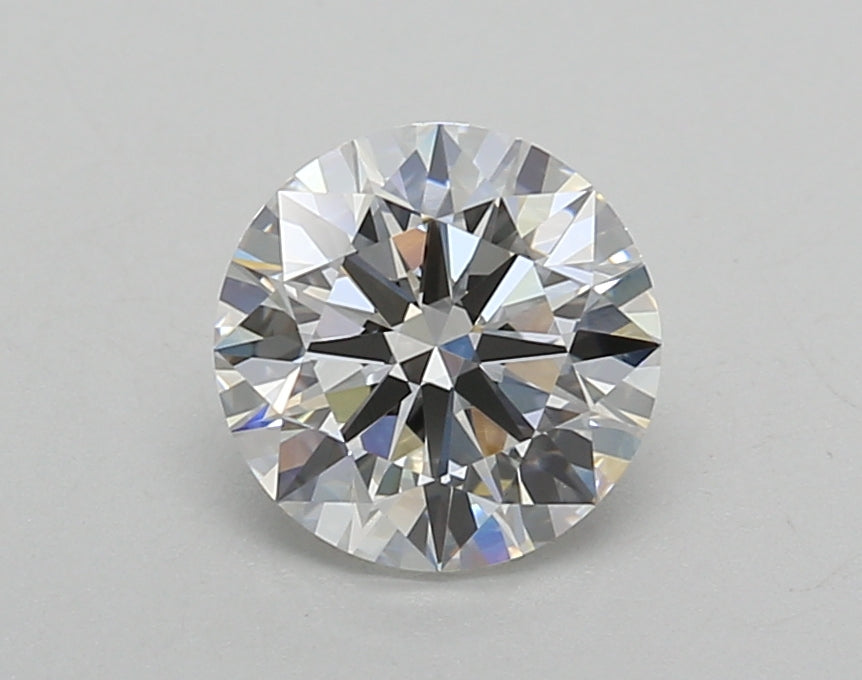 1.29 Carat Round Shaped, Ideal Cut, F Color, VVS2 Clarity, IGI Certified Lab Grown Diamond