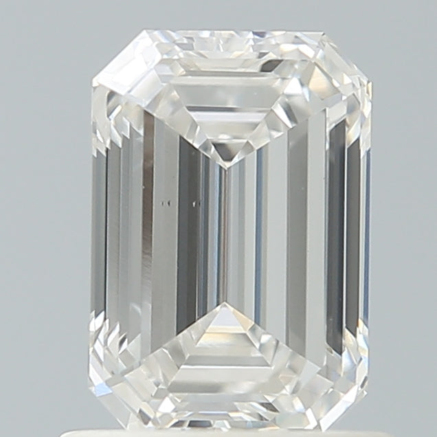 1.13 Carat Emerald Shaped, Ideal Cut, G Color, VS1 Clarity, IGI Certified Lab Grown Diamond