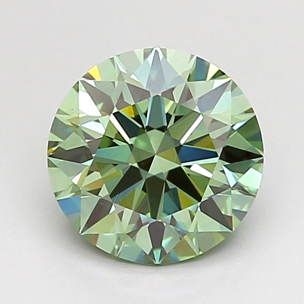 1.51 Carat Round Shaped, Ideal Cut, VS1 Clarity, IGI Certified Lab Grown Diamond