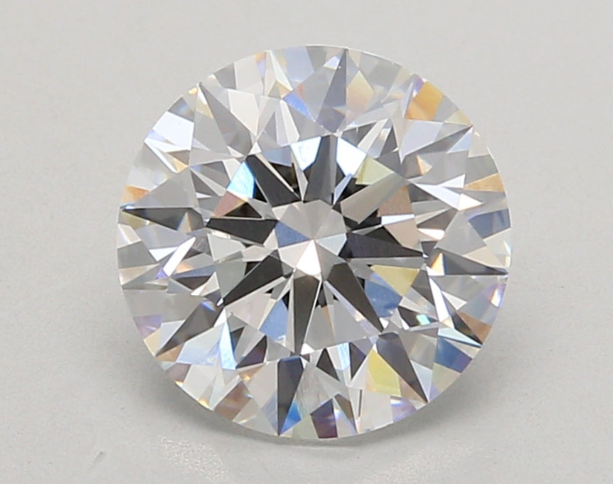 3.04 Carat Round Shaped, Ideal Cut, D Color, VVS2 Clarity, IGI Certified Lab Grown Diamond