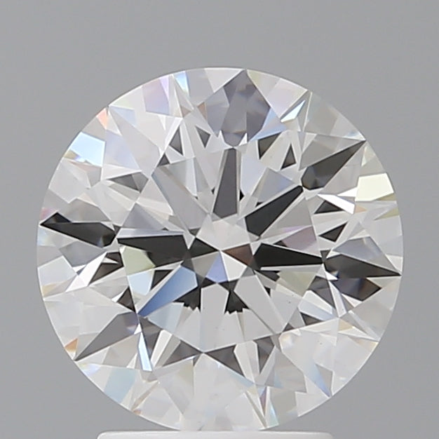 3.07 Carat Round Shaped, Ideal Cut, E Color, VVS2 Clarity, IGI Certified Lab Grown Diamond