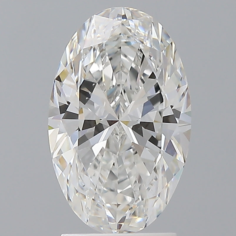 2.52 Carat Oval Shaped, Ideal Cut, E Color, VVS2 Clarity, IGI Certified Lab Grown Diamond