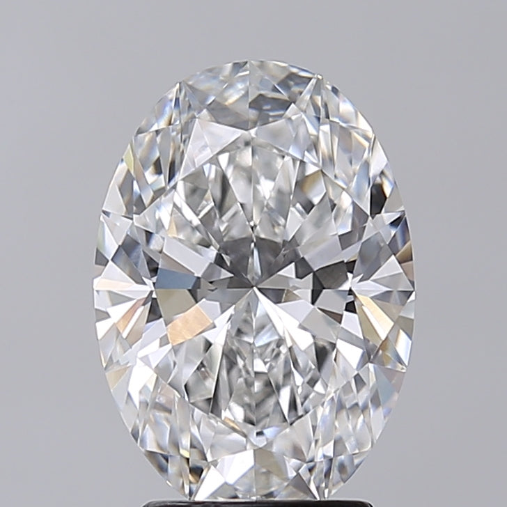 3.02 Carat Oval Shaped, Excellent Cut, E Color, VVS2 Clarity, IGI Certified Lab Grown Diamond