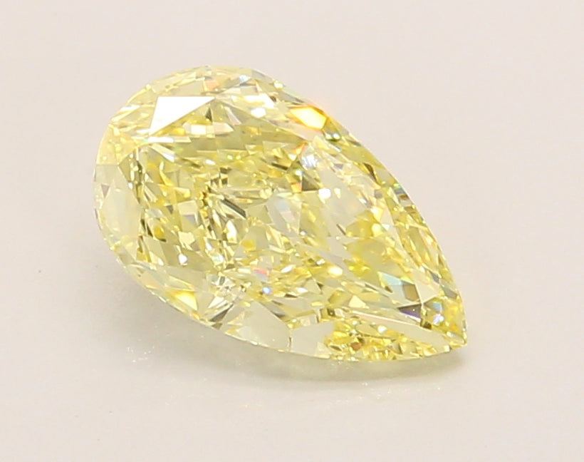 1.54 Carat Pear Shaped, Ideal Cut, VVS2 Clarity, IGI Certified Lab Grown Diamond