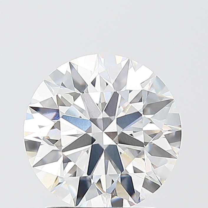 2.09 Carat Round Shaped, Ideal Cut, E Color, VVS2 Clarity, IGI Certified Lab Grown Diamond