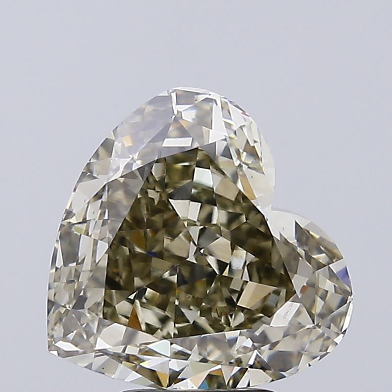 5.03 Carat Heart Shaped, Ideal Cut, VS1 Clarity, IGI Certified Lab Grown Diamond
