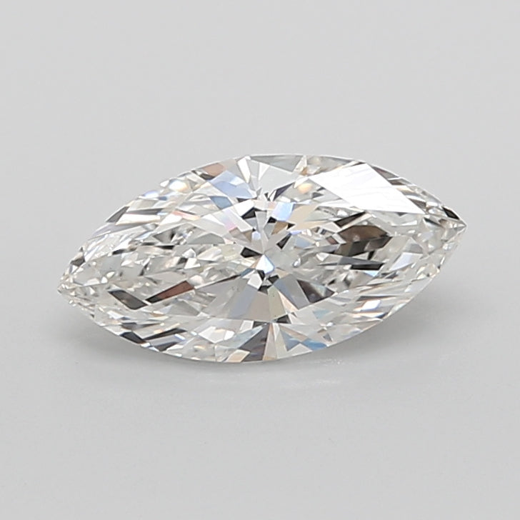 2.50 Carat Marquise Shaped, Ideal Cut, G Color, VVS2 Clarity, IGI Certified Lab Grown Diamond