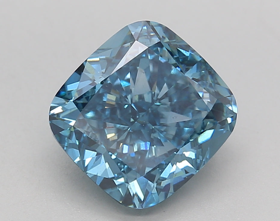 3.03 Carat Cushion Shaped, Ideal Cut, VS1 Clarity, IGI Certified Lab Grown Diamond