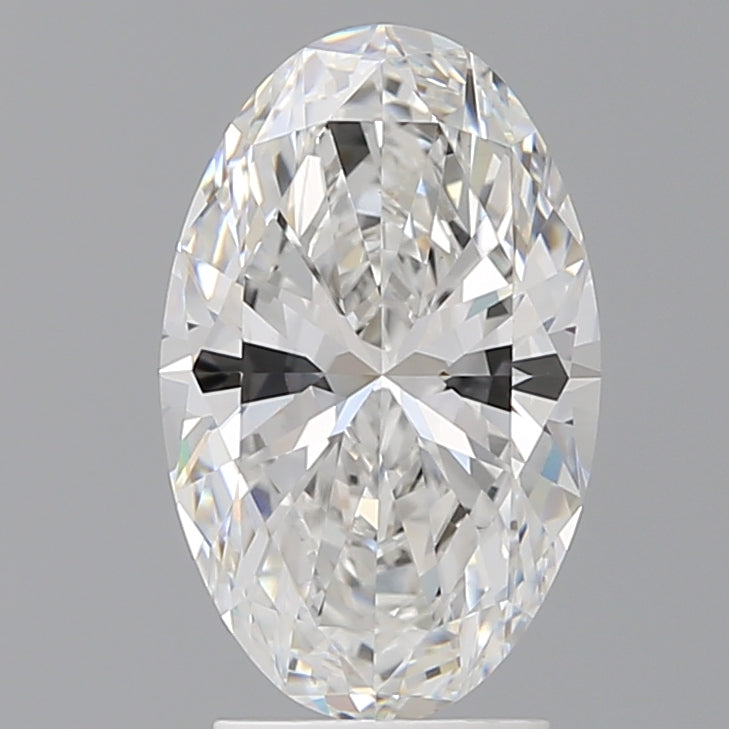 3.05 Carat Oval Shaped, Ideal Cut, E Color, VVS2 Clarity, IGI Certified Lab Grown Diamond