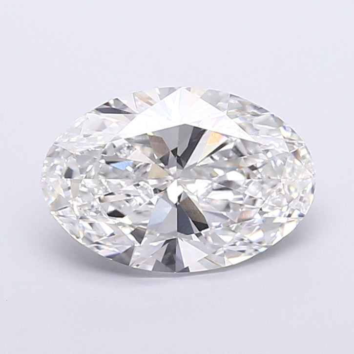 4.42 Carat Oval Shaped, Very Good Cut, E Color, VVS2 Clarity, IGI Certified Lab Grown Diamond