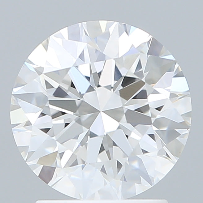 2.10 Carat Round Shaped, Ideal Cut, D Color, VVS2 Clarity, IGI Certified Lab Grown Diamond