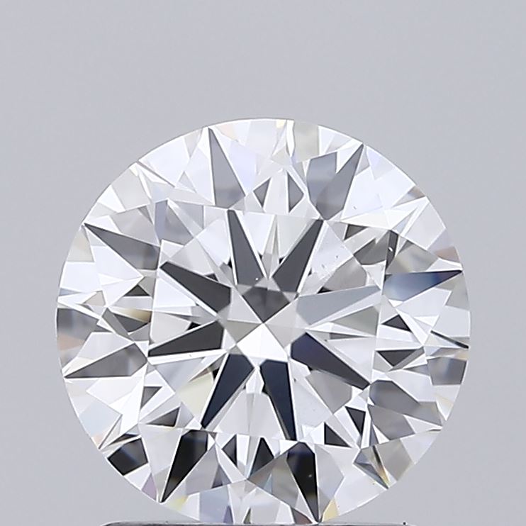 1.50 Carat Round Shaped, Ideal Cut, D Color, VS1 Clarity, IGI Certified Lab Grown Diamond
