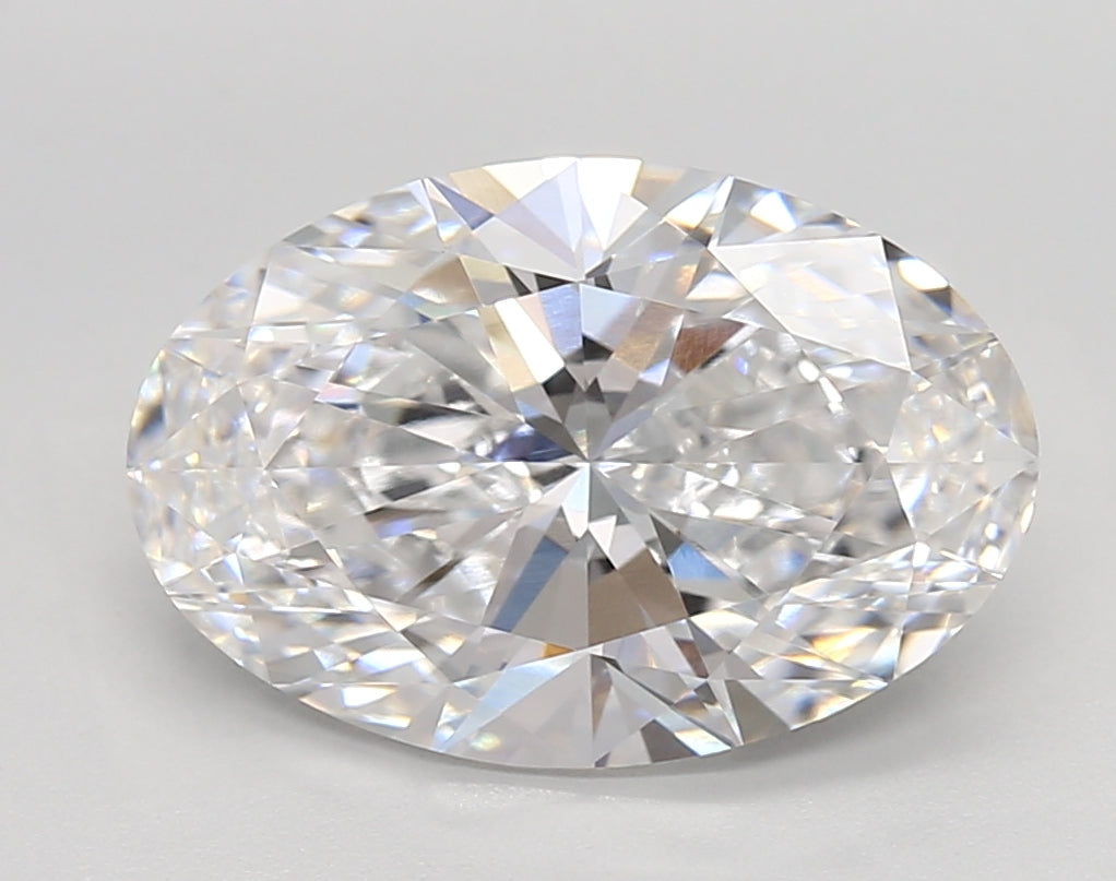 4.20 Carat Oval Shaped, Very Good Cut, E Color, VVS2 Clarity, IGI Certified Lab Grown Diamond