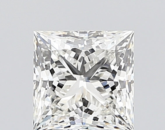 2.05 Carat Princess Shaped, Ideal Cut, G Color, IF Clarity, IGI Certified Lab Grown Diamond