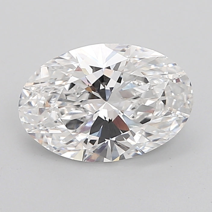 3.02 Carat Oval Shaped, Ideal Cut, D Color, VVS2 Clarity, IGI Certified Lab Grown Diamond