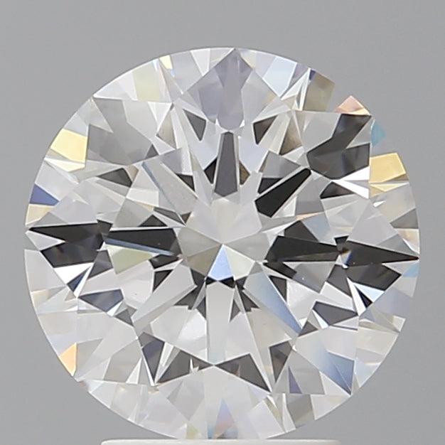 3.54 Carat Round Shaped, Ideal Cut, F Color, VVS2 Clarity, IGI Certified Lab Grown Diamond