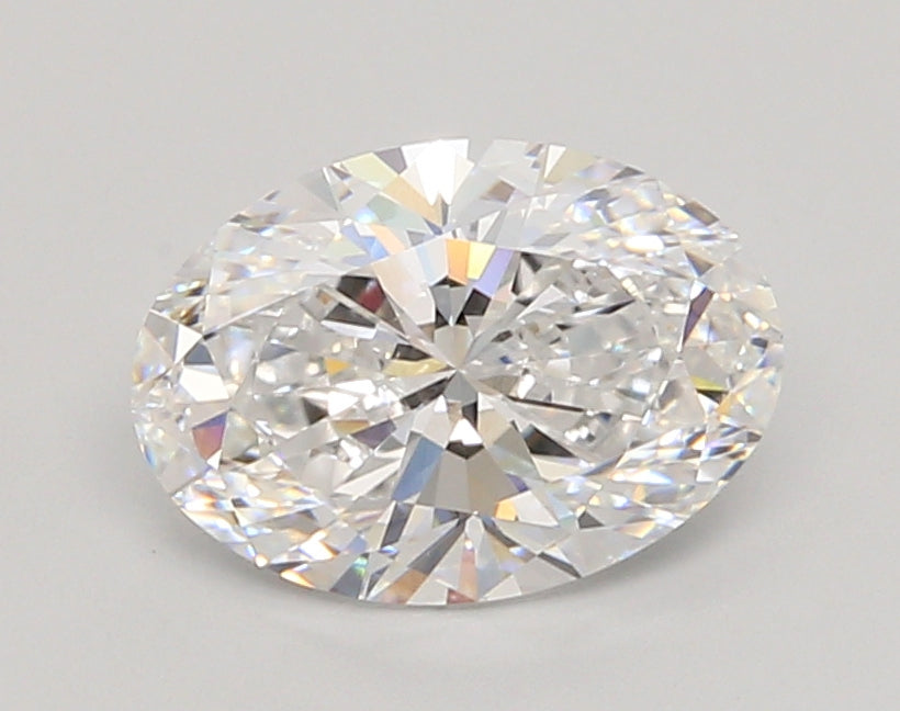 2.01 Carat Oval Shaped, Ideal Cut, D Color, VVS1 Clarity, IGI Certified Lab Grown Diamond