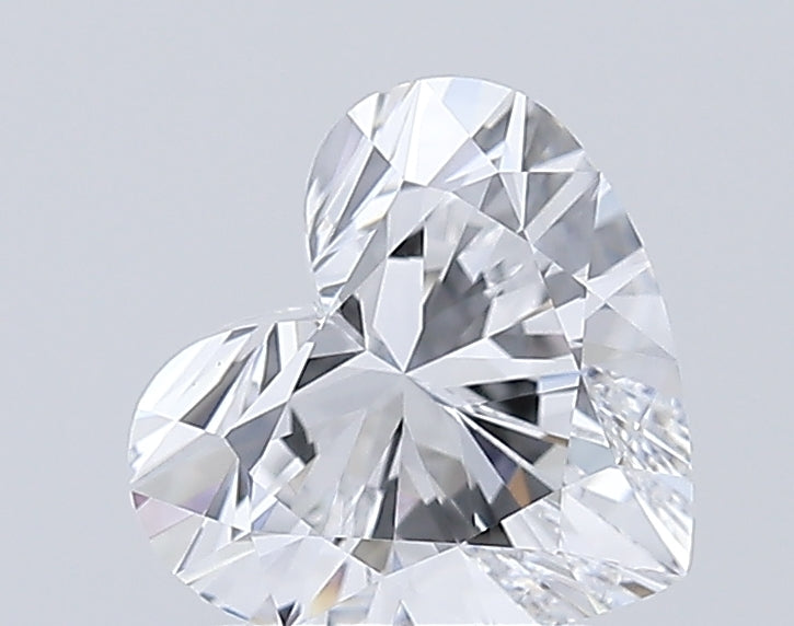 1.73 Carat Heart Shaped, Ideal Cut, D Color, VVS2 Clarity, IGI Certified Lab Grown Diamond