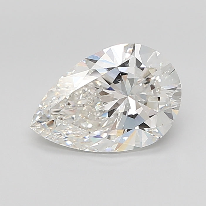 5.00 Carat Pear Shaped, Ideal Cut, G Color, VS1 Clarity, IGI Certified Lab Grown Diamond