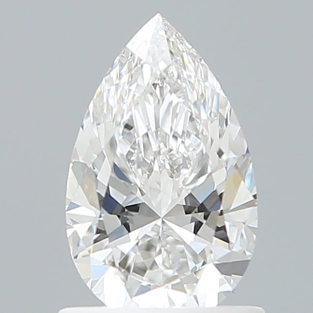 1.00 Carat Pear Shaped, Very Good Cut, E Color, VVS2 Clarity, IGI Certified Lab Grown Diamond
