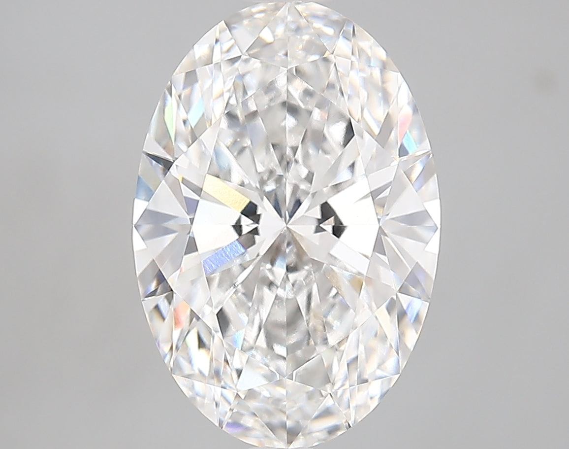 4.32 Carat Oval Shaped, Very Good Cut, E Color, VVS2 Clarity, IGI Certified Lab Grown Diamond