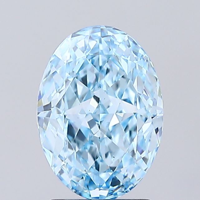 2.17 Carat Oval Shaped, Ideal Cut, VS1 Clarity, IGI Certified Lab Grown Diamond
