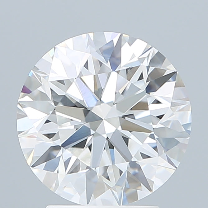 3.07 Carat Round Shaped, Excellent Cut, E Color, VVS2 Clarity, IGI Certified Lab Grown Diamond