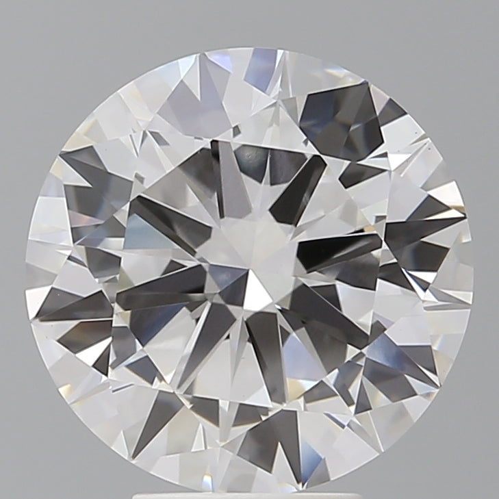5.53 Carat Round Shaped, Excellent Cut, E Color, VVS2 Clarity, IGI Certified Lab Grown Diamond