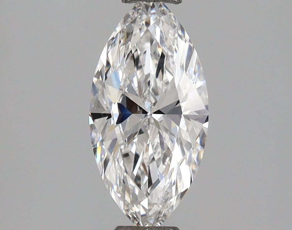 1.08 Carat Marquise Shaped, Ideal Cut, E Color, VVS2 Clarity, IGI Certified Lab Grown Diamond