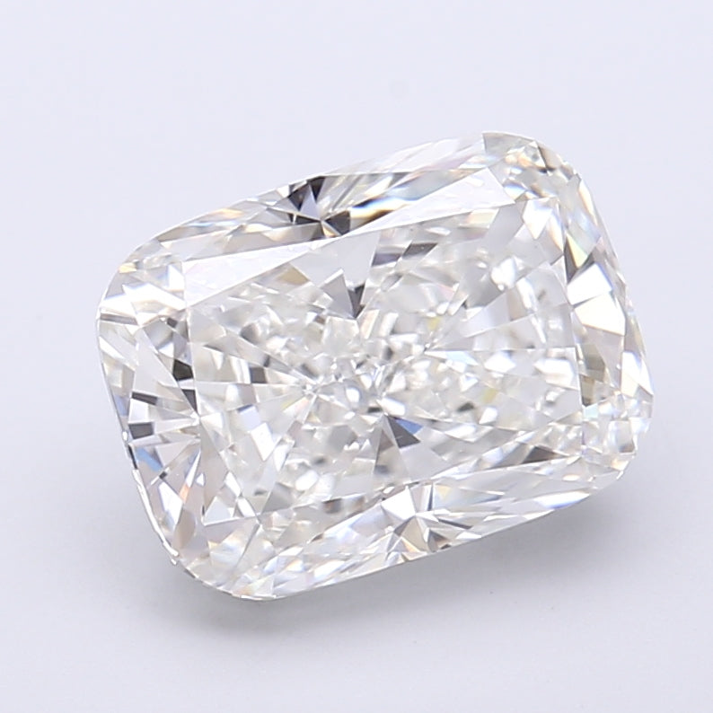 3.80 Carat Cushion Shaped, Very Good Cut, F Color, VVS2 Clarity, IGI Certified Lab Grown Diamond
