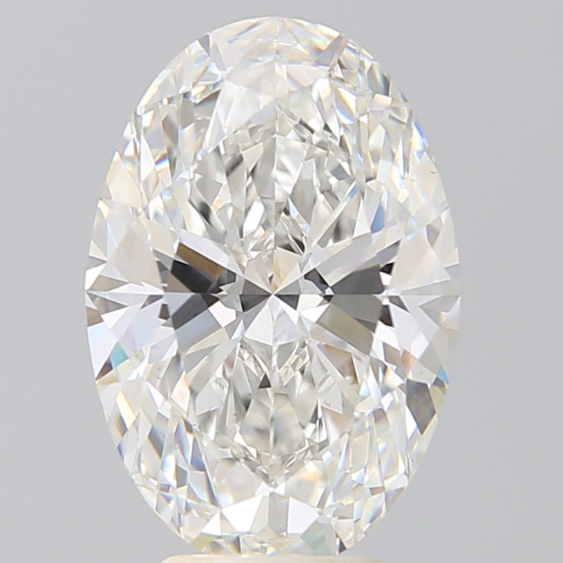 5.26 Carat Oval Shaped, Ideal Cut, F Color, VS1 Clarity, IGI Certified Lab Grown Diamond