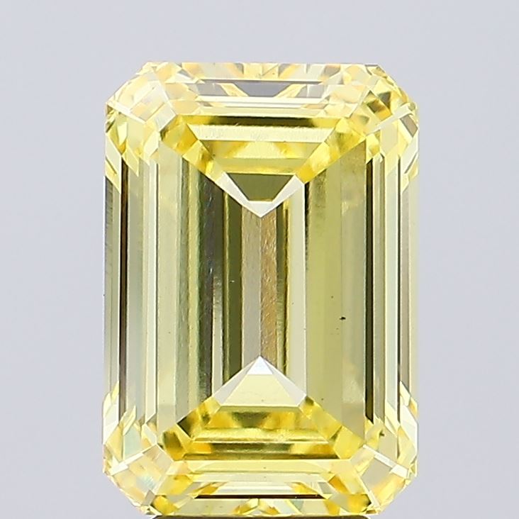 5.50 Carat Emerald Shaped, Ideal Cut, VS1 Clarity, IGI Certified Lab Grown Diamond