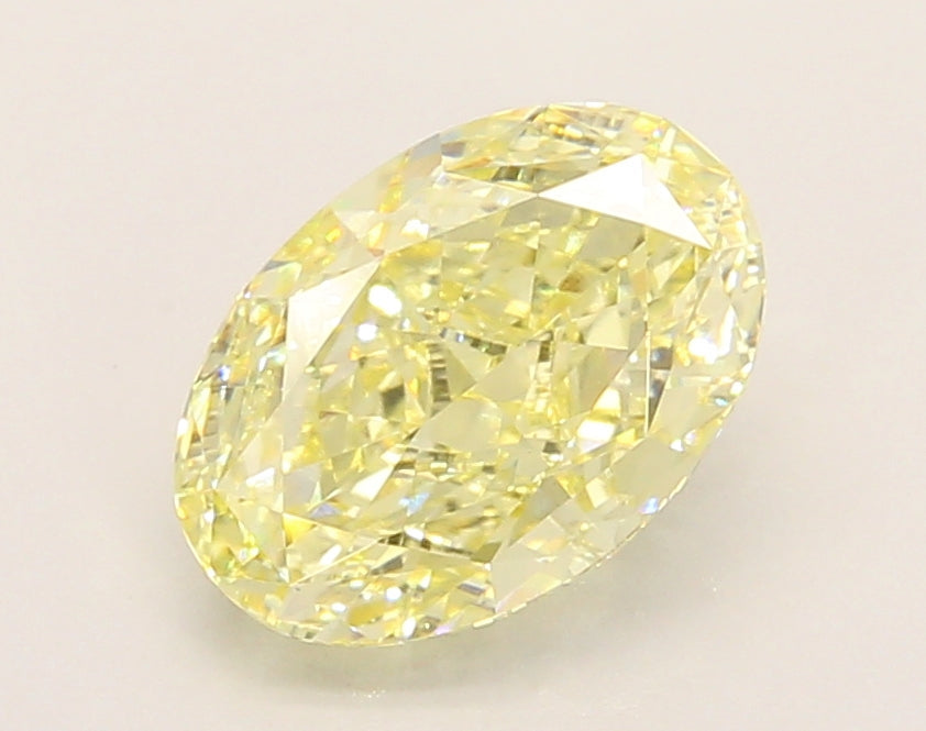 2.54 Carat Oval Shaped, Excellent Cut, VVS2 Clarity, IGI Certified Lab Grown Diamond