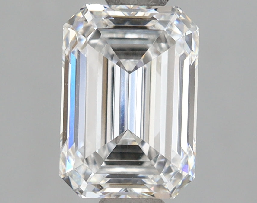 1.54 Carat Emerald Shaped, Ideal Cut, D Color, IF Clarity, IGI Certified Lab Grown Diamond