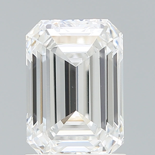 1.64 Carat Emerald Shaped, Ideal Cut, E Color, VVS2 Clarity, IGI Certified Lab Grown Diamond