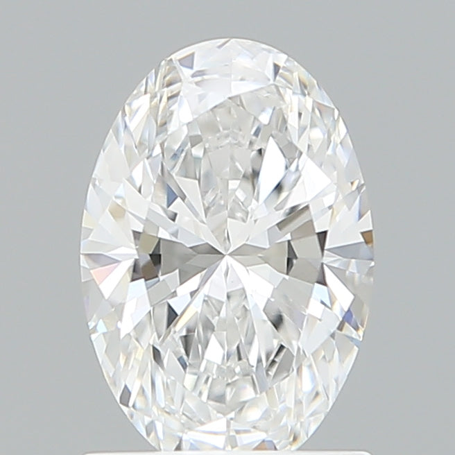 1.18 Carat Oval Shaped, Excellent Cut, D Color, VVS1 Clarity, IGI Certified Lab Grown Diamond