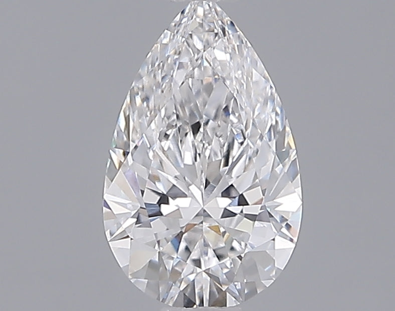 1.07 Carat Pear Shaped, Ideal Cut, D Color, VVS2 Clarity, IGI Certified Lab Grown Diamond