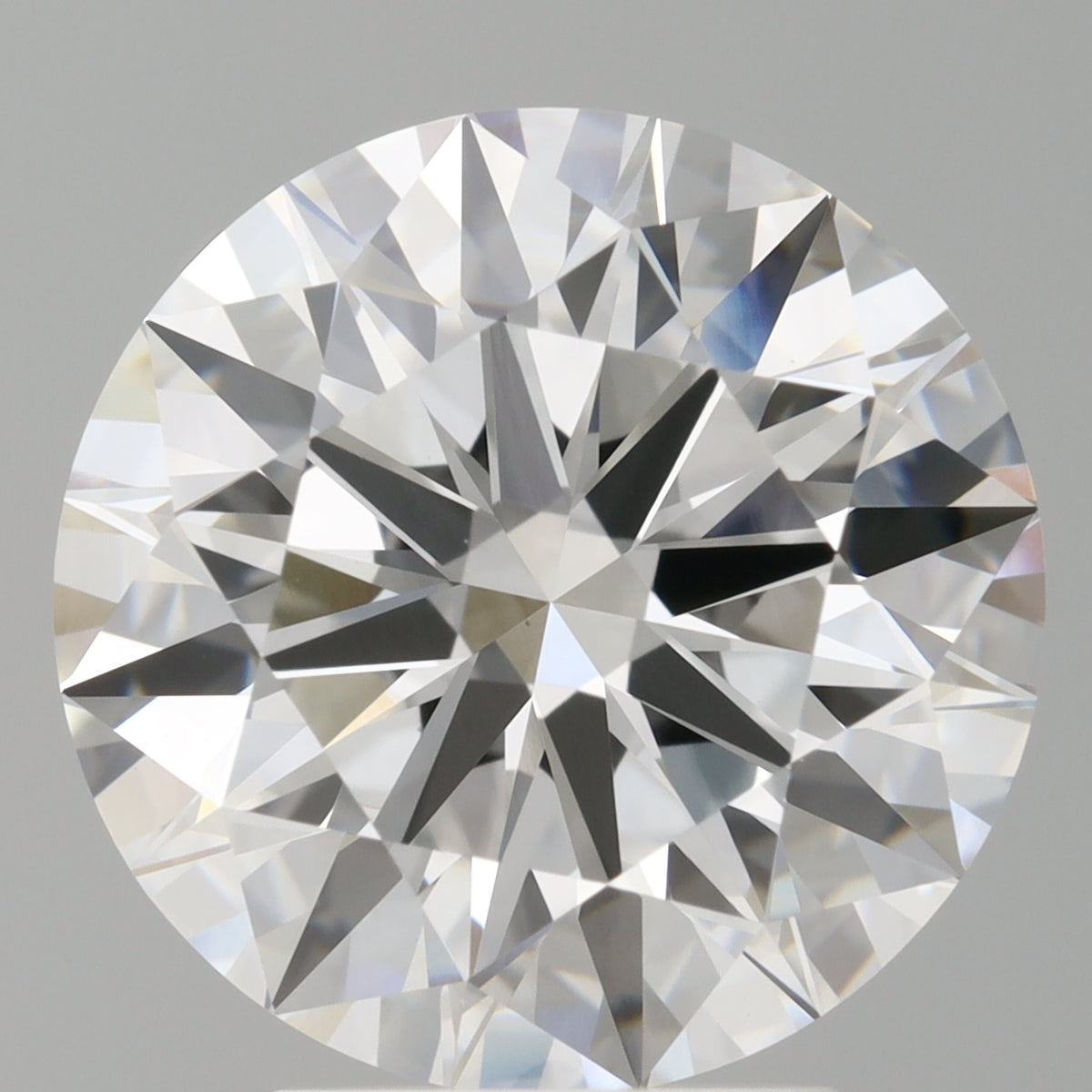 4.10 Carat Round Shaped, Ideal Cut, E Color, VVS2 Clarity, IGI Certified Lab Grown Diamond