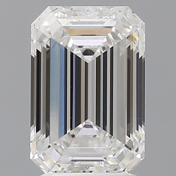 2.60 Carat Emerald Shaped, Ideal Cut, E Color, VVS2 Clarity, IGI Certified Lab Grown Diamond