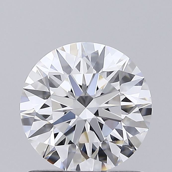 1.02 Carat Round Shaped, Ideal Cut, D Color, VVS2 Clarity, IGI Certified Lab Grown Diamond