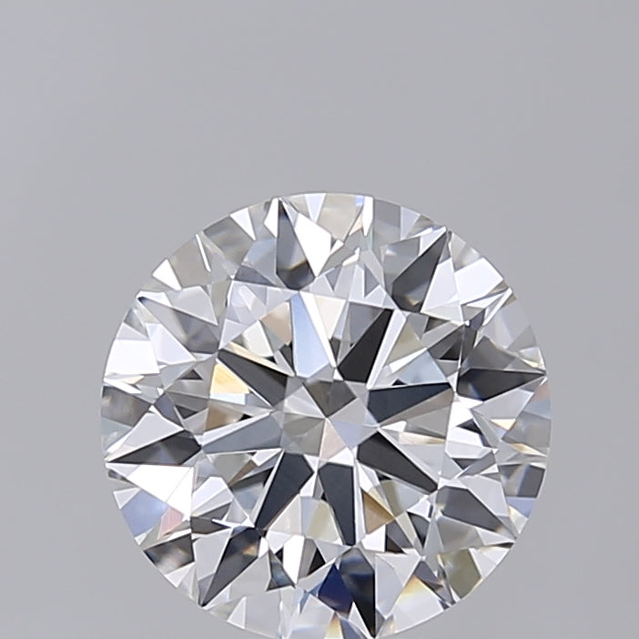 2.02 Carat Round Shaped, Excellent Cut, D Color, VVS2 Clarity, IGI Certified Lab Grown Diamond