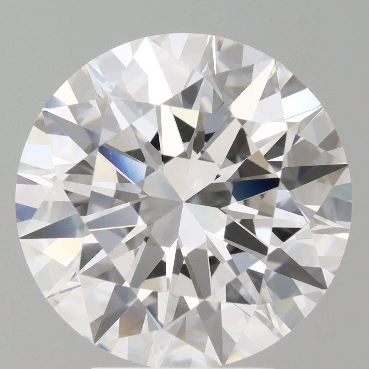 4.60 Carat Round Shaped, Excellent Cut, E Color, VVS2 Clarity, IGI Certified Lab Grown Diamond