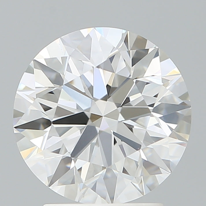 2.66 Carat Round Shaped, Excellent Cut, E Color, VVS2 Clarity, IGI Certified Lab Grown Diamond