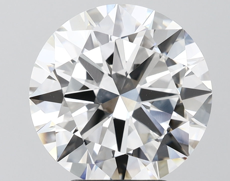 4.51 Carat Round Shaped, Excellent Cut, E Color, VVS2 Clarity, IGI Certified Lab Grown Diamond