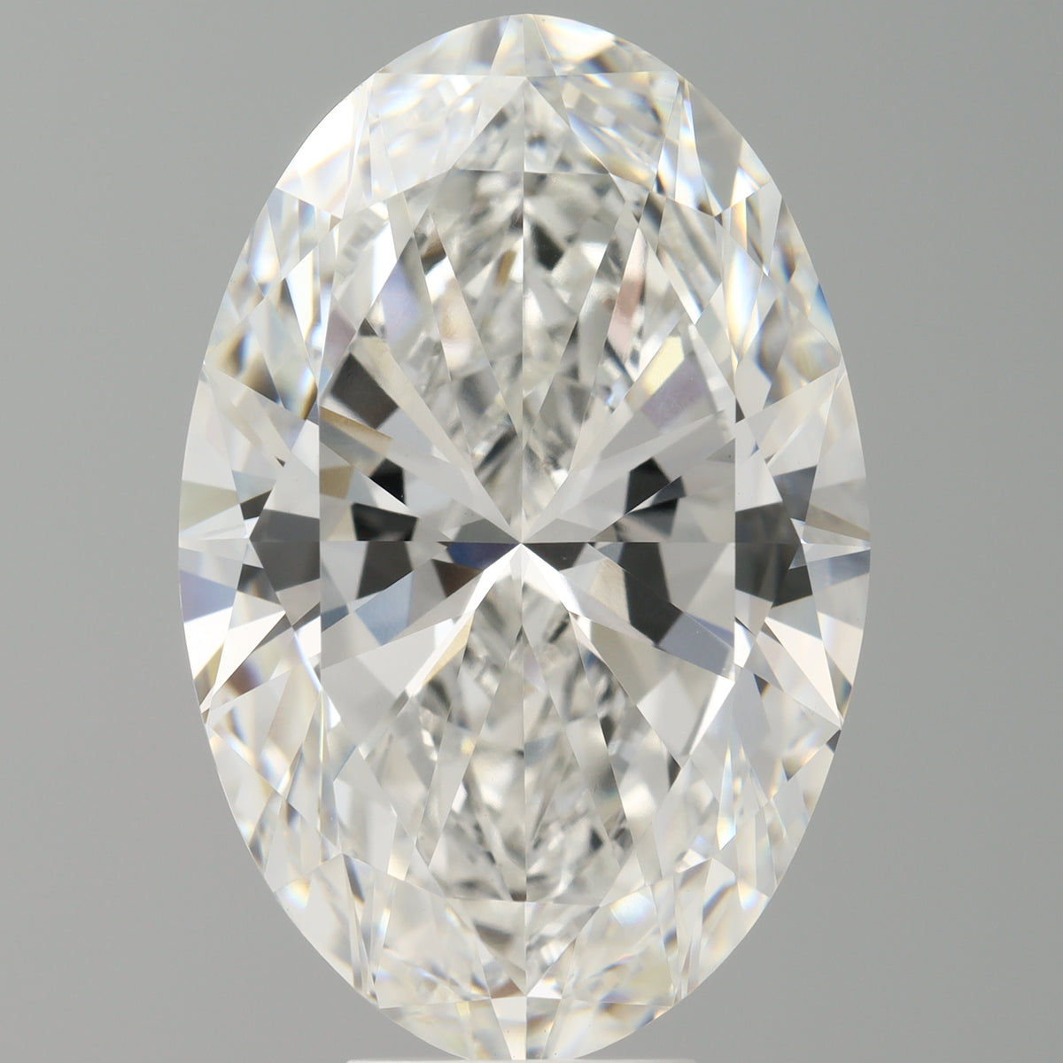 9.07 Carat Oval Shaped, Ideal Cut, F Color, VVS2 Clarity, IGI Certified Lab Grown Diamond