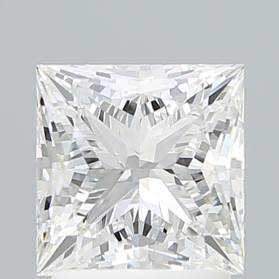 2.14 Carat Princess Shaped, Ideal Cut, E Color, VVS1 Clarity, IGI Certified Lab Grown Diamond