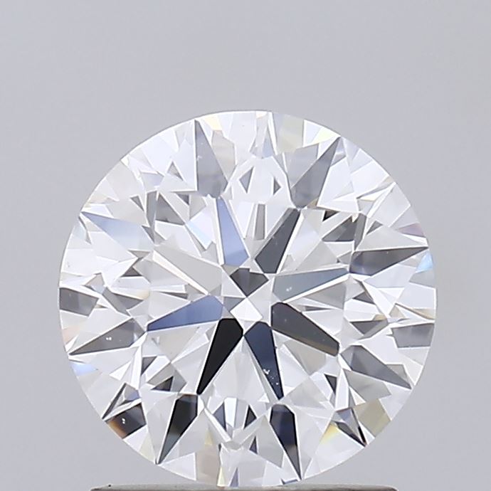 1.56 Carat Round Shaped, Ideal Cut, D Color, VVS2 Clarity, IGI Certified Lab Grown Diamond
