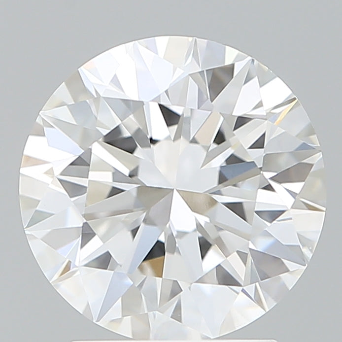 2.51 Carat Round Shaped, Excellent Cut, E Color, VVS2 Clarity, IGI Certified Lab Grown Diamond