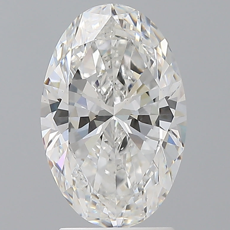 2.59 Carat Oval Shaped, Ideal Cut, D Color, VS1 Clarity, IGI Certified Lab Grown Diamond